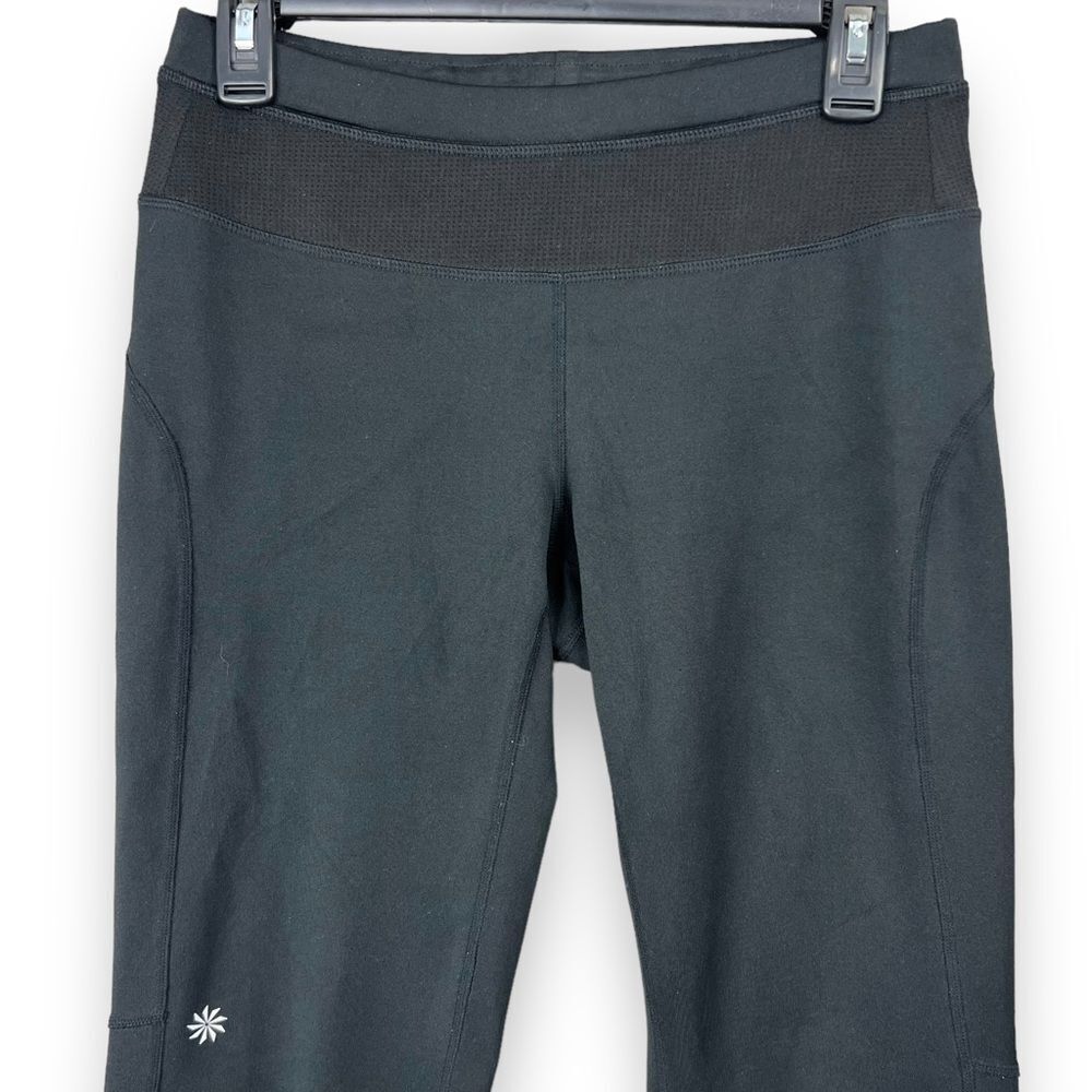 Athleta Runabout Yoga Athletic Stretch Pants XS Black Extra Small Women’s 905874 - Picture 4 of 12